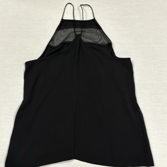 Cute halter cami with mesh at neckline - Picture 4 of 4